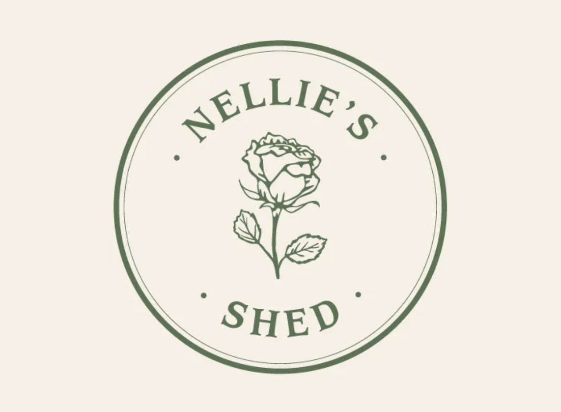 Nellie's Shed Woodend logo